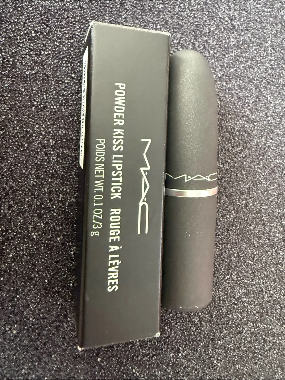MAC Cosmetics Powder Kiss Lipstick 304 Sultriness (Baby-blue pink)